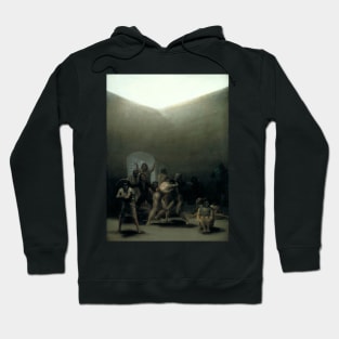 Yard with Lunatics - Francisco Goya Hoodie